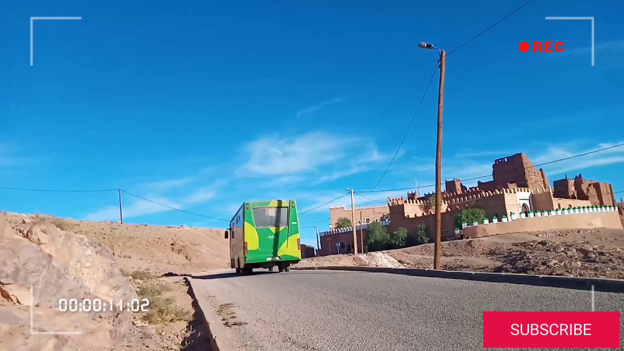 جولة ميدانية لقصبة تفلتوت بورزازات Field tour of the Kasbah of Tafloutout-Ouarzazate