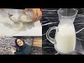 بكوب واحد هتعملي لتر لبن صيامي ولبن بودر صيامي فكرة انما ايه اكلات صيامي