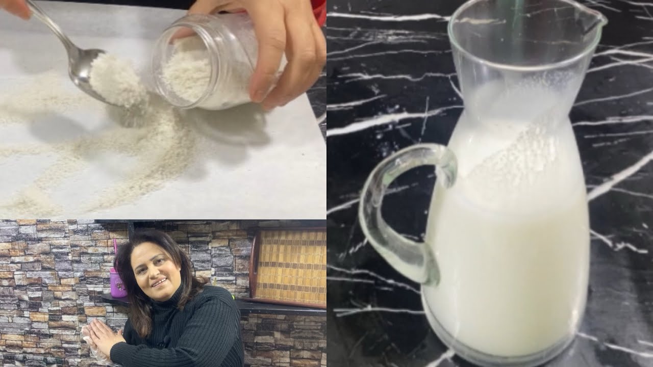 بكوب واحد هتعملي لتر لبن صيامي ولبن بودر صيامي 🤷🏻‍♀️‼️فكرة انما ايه 👌🏻#اكلات_صيامي