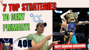 "STOP Your Opponent from Scoring! 7 Brutal Tactics to DENY Primary Objectives in Warhammer 40k"
