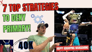 "STOP Your Opponent from Scoring! 7 Brutal Tactics to DENY Primary Objectives in Warhammer 40k"