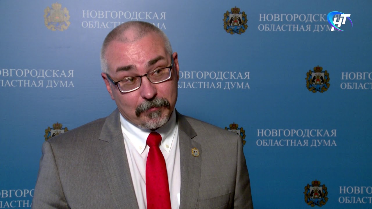 Пресс-подход Сергея Сорокина после заседания Новгородской областной ...