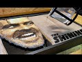 【レジンテーブル】映画「シャイニング」のあのシーンを再現してみた。-Making Epoxy Resin Art-