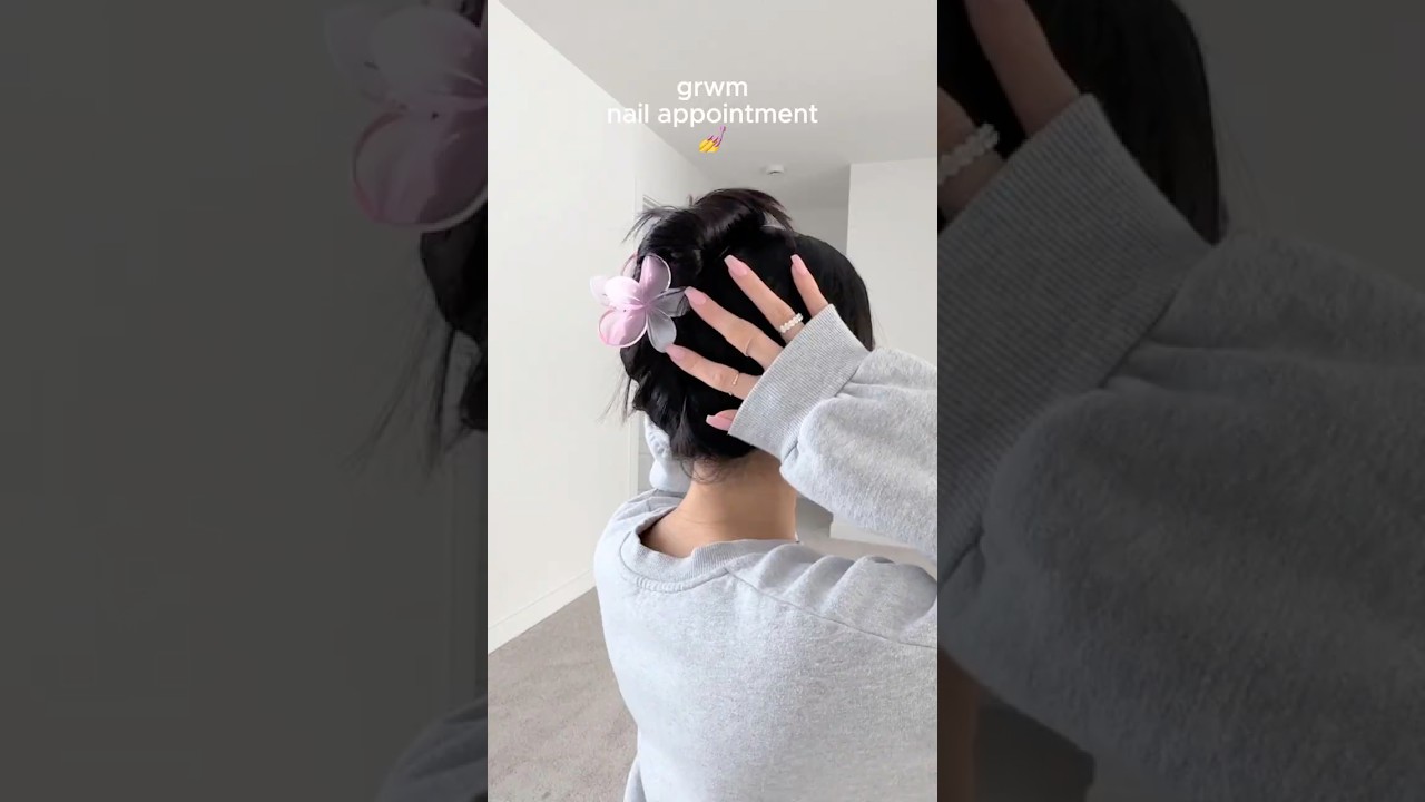 Get Ready with Me at 6am for a Stunning Nail Appointment Transformation! 💅 