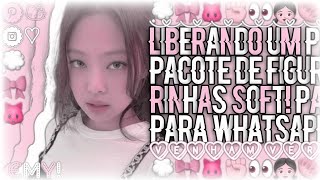 ׂ❁ ׂ ִ 🎀⭒♡Liberando um pacote com figurinhas soft!! para whatsapp ૮(˶ᵔ⤙ᵔ˶)ა screenshot 2