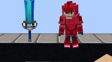 New Sword With FACE In BedWars (Blockman Go Blocky Mods)