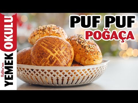 Puf Puf Yumuşak Pastane Poğaçası Tarifi | Mayalı ve Zeytinli Poğaça | Burak'ın Ekmek Teknesi