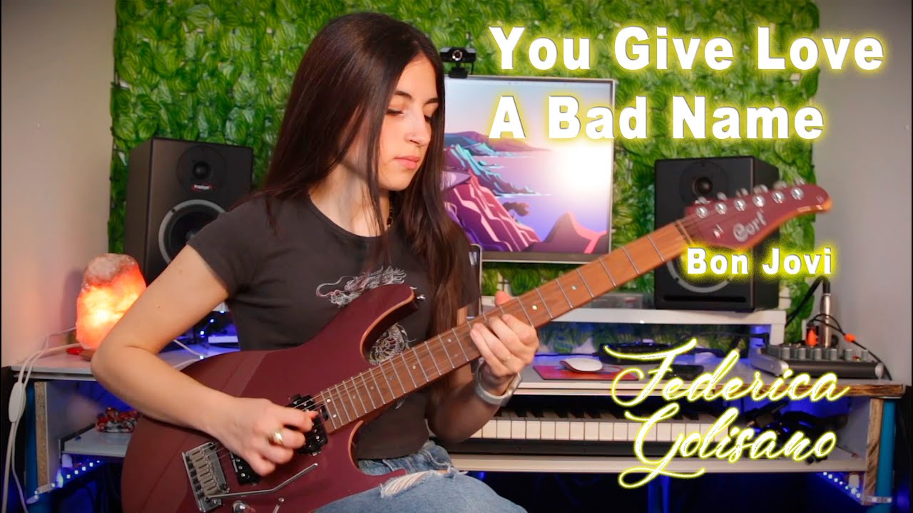 You Give Love A Bad Name Solo Cover - Bon Jovi - by Federica Golisano