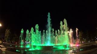 Cветомузыкальные (поющие) фонтаны в Анапе