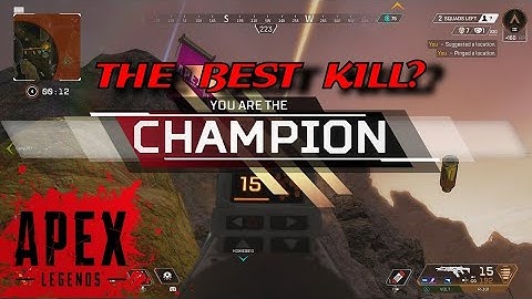 Apex Legends | The Best Final Kill In History (Maybe?)
