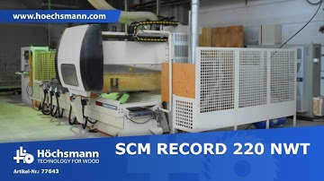 SCM RECORD 220 NWT (Höchsmann Klipphausen)