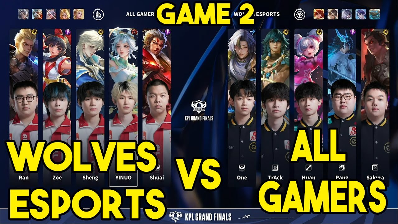Kpl Wolves AG VS Wolves Esports 2025 KPL Grand Finals Game 2 | LIVE from Beijing ...