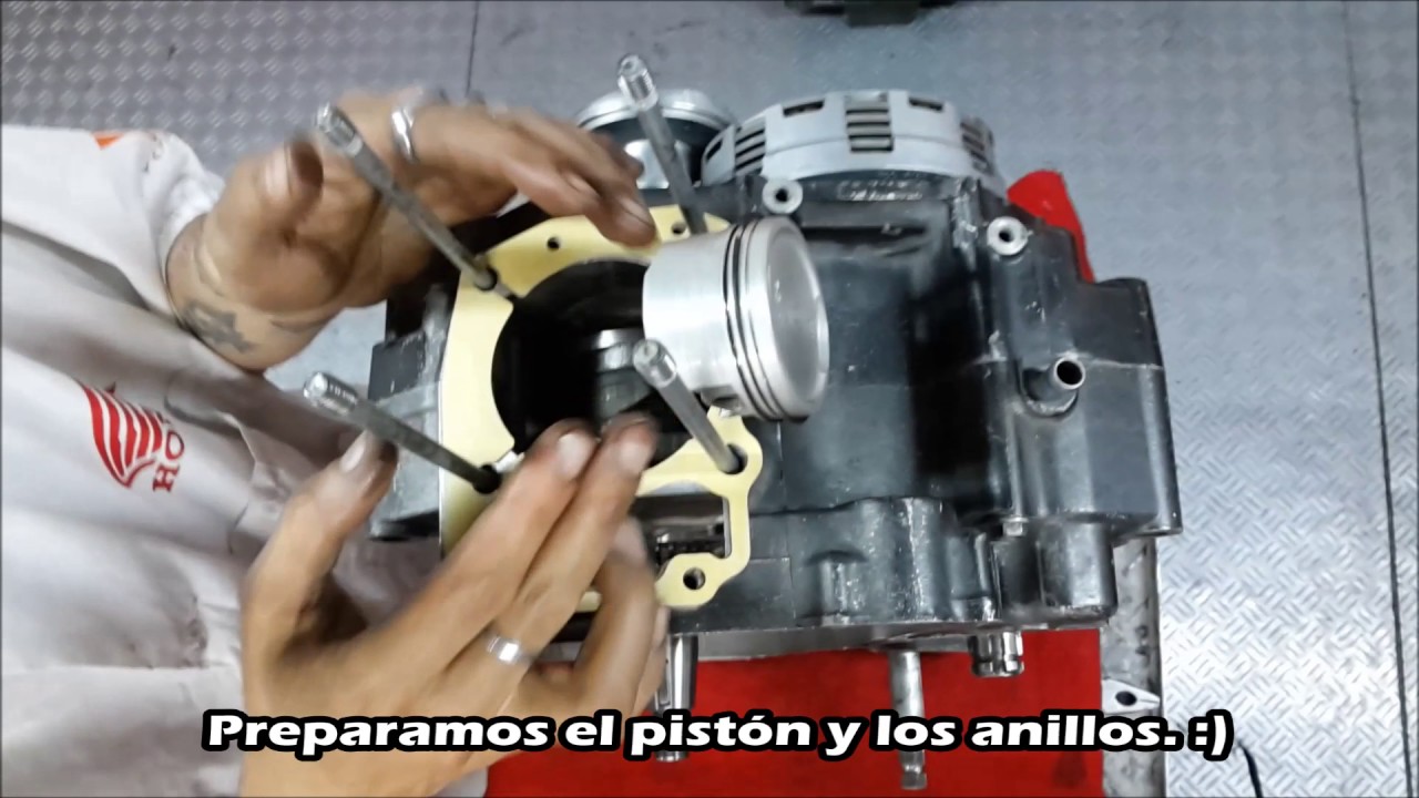 CBF 150 - Сборка двигателя!!