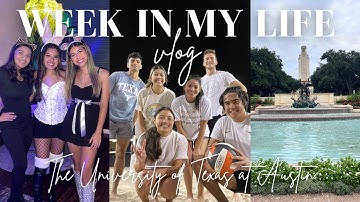 COLLEGE WEEK IN MY LIFE VLOG: University of Texas at Austin