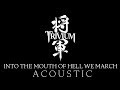 Matthew Kiichichaos Heafy I Trivium - Into The Mouth Of Hell We March I Acoustic