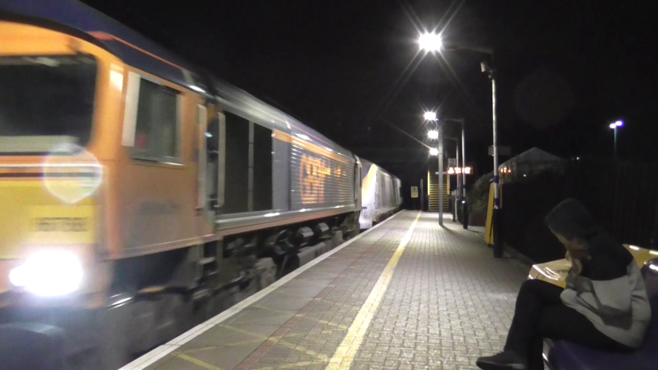 GBRf 66768 on fourth Eurostar (373108/107) SCRAP MOVE - 2nd February 2017