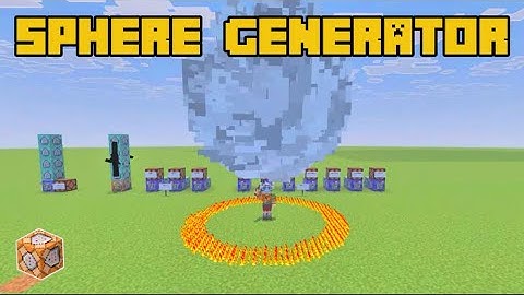 How To Make Sphere Generator In Minecraft | Command Tutorial