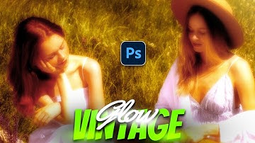 The Most Beautiful Vintage Glow Effect Ever | Photoshop Viral Trend Tutorial