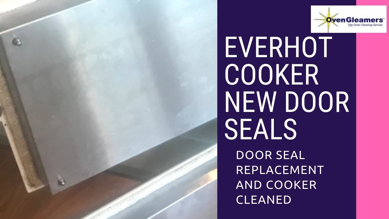 Everhot Cooker Door Seal Replacement YouTube