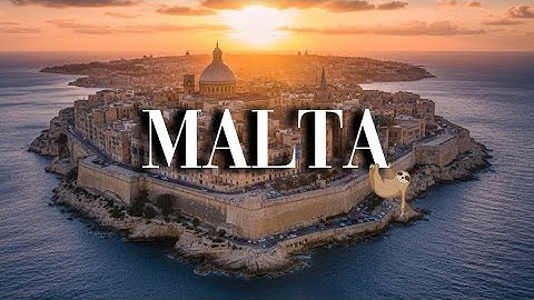 Malta 4K 🇲🇹 | 1 Hour of Relaxing Scenic Views & Ancient Sites with Ambient Music