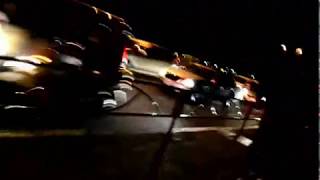 20110311_東北地方太平洋沖地震-千住新橋を渡る帰宅難民1.avi