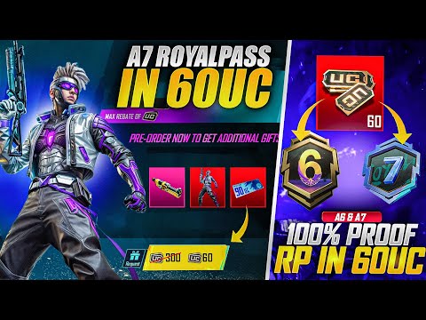 A7 Royal Pass in 60 Uc 💯 