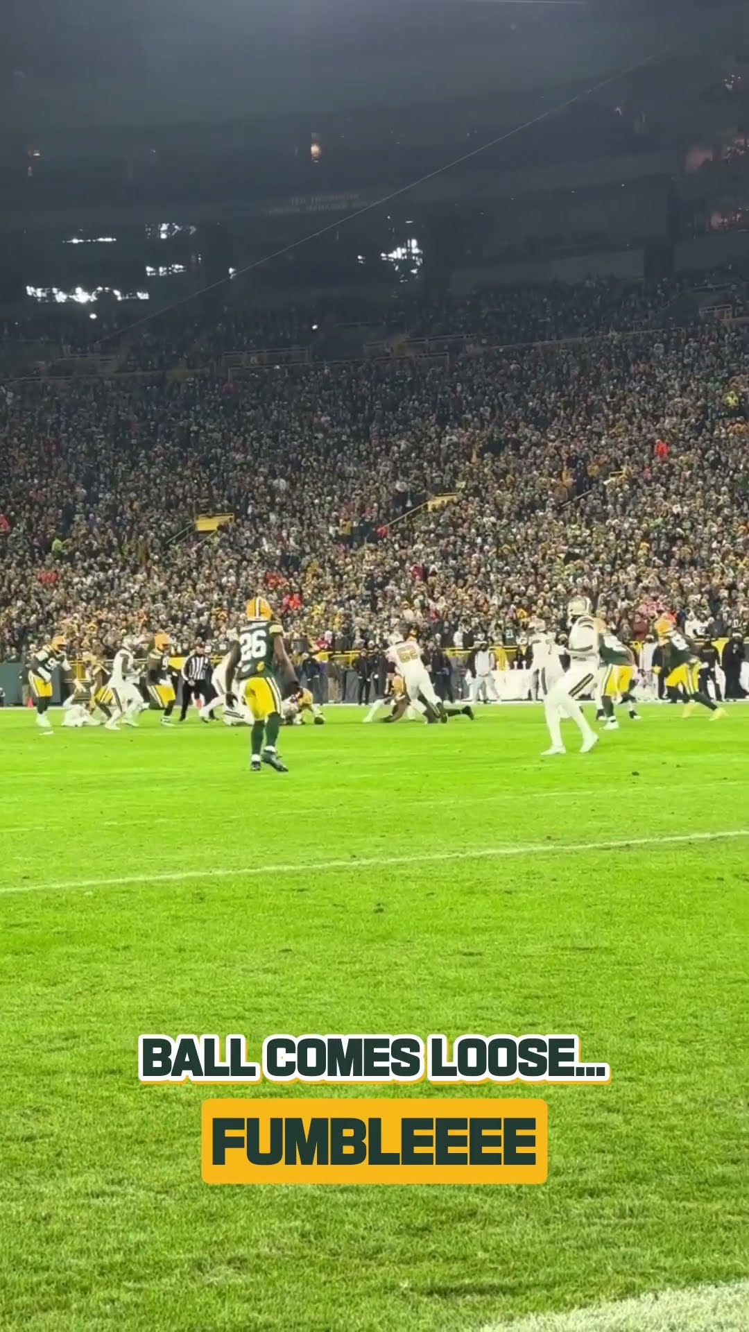 Dominant performance from Green Bay?