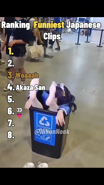 Ranking Funny Japanese clips part2 #japan #funny #memes