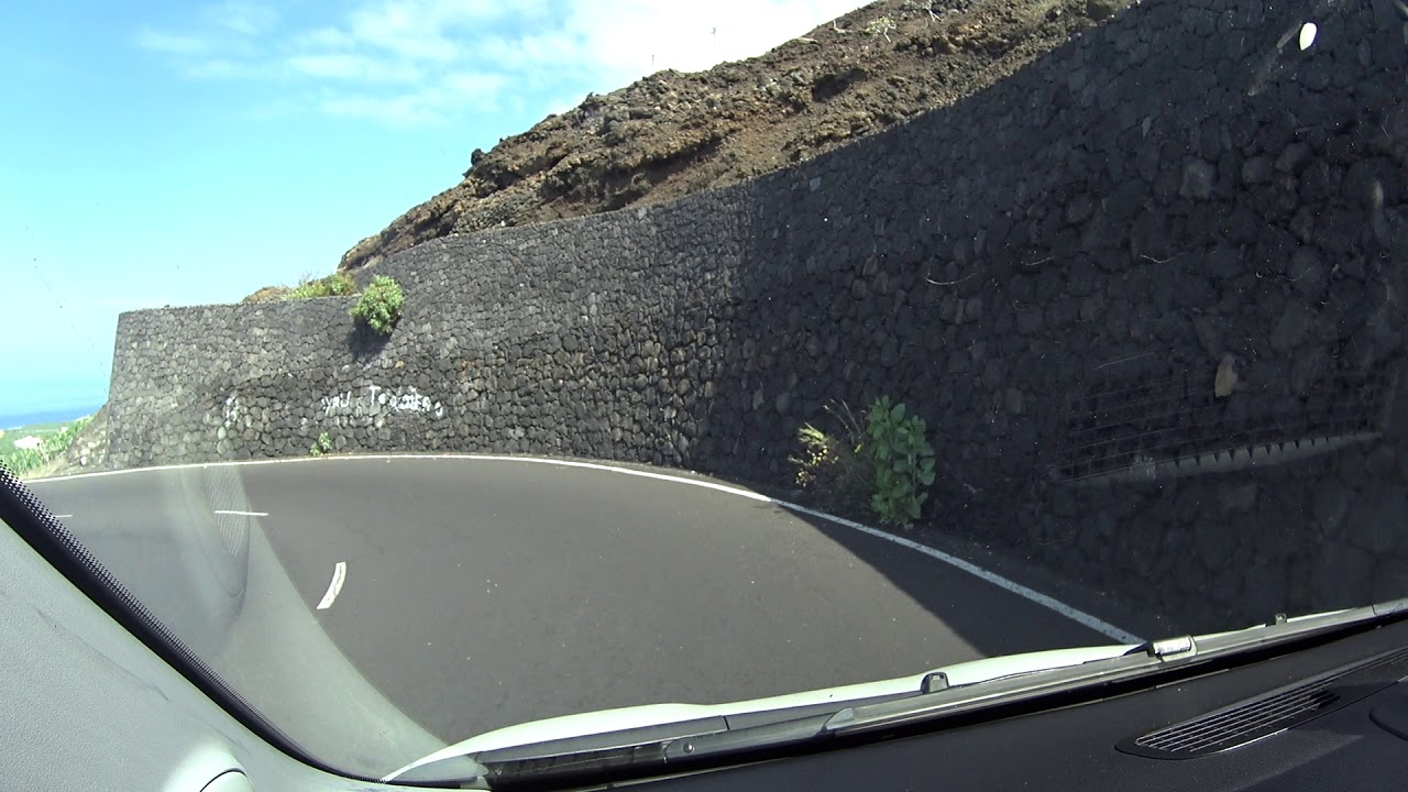 La Palma Fahrt von La Laguna nach Puerto Naos LP213
