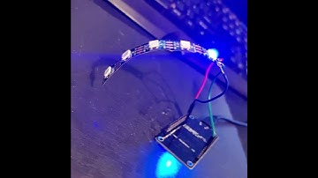 ESP8266 with addressable LED.