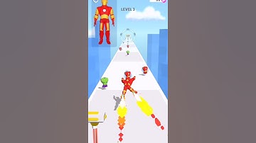 Mashup hero 3D gameplay walkthrough Marvel Avengers | ANDROID, IOS MOBILE ALL LEVELS #SHORTS GAMES😦💥