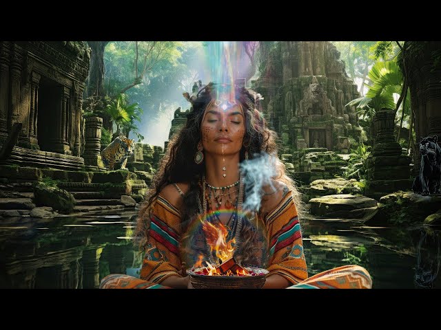 Heartbeat Of The Earth 396 Hz || Sound Healing To Ground, Heal & Balance Yourself || Shamanic Music class=