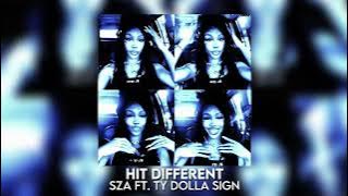 hit different - sza [sped up]