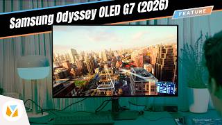 Samsung Odyssey OLED G7 (2026) | 32 inch Monitor for Both AAA and Competitive Gaming