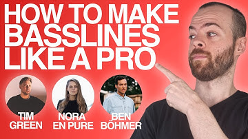 SIX most common BASSLINE patterns of Melodic House