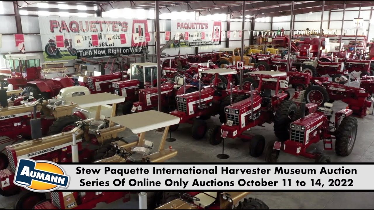 Stew Paquette's International Harvester Museum Auction Bidding Now