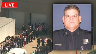 Procession for fallen HPD officer William 'Bill' Jeffrey