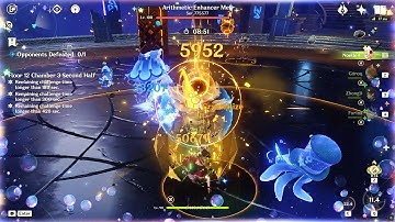 Hyper Noelle makes quick work of the Enhancer Mek | Abyss 4.5 | 3/3