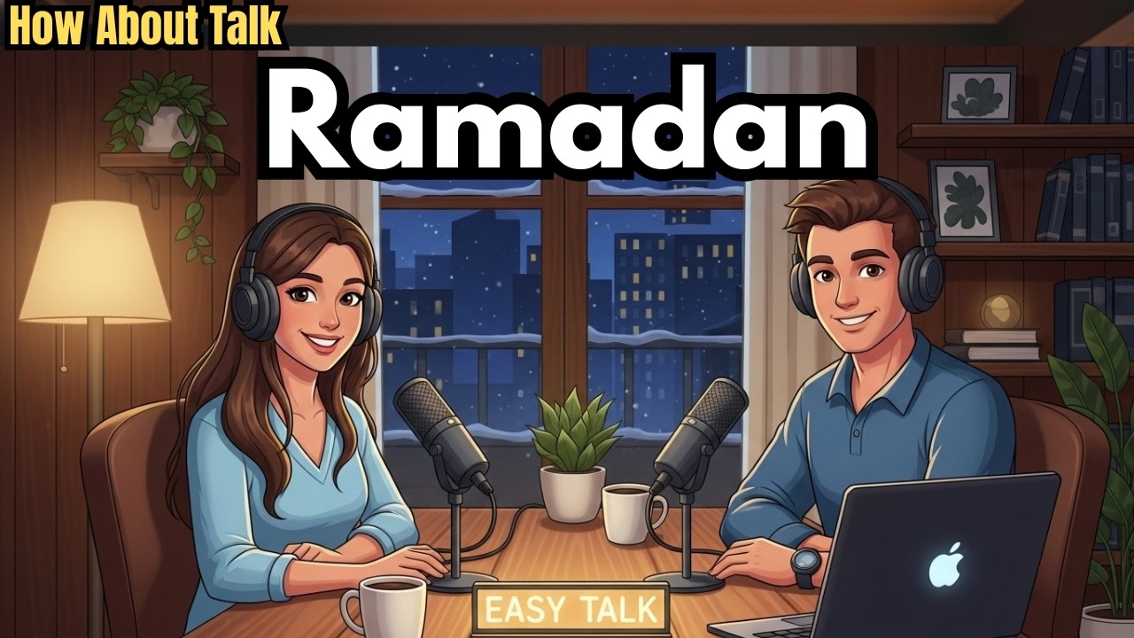 ⭐️How to Talk About Prepare for Ramadan in English | English Conversation Practice |