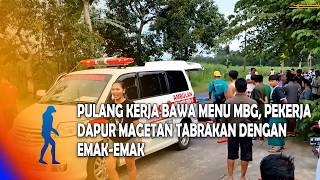 Magetan Coming Home From Work Carrying Mbg Menu Magetan Kitchen Worker Collides With Mother