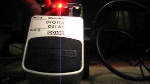 Behringer dd100 delay
