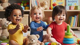 Soft Music with Smiling Babies 🎶👶 | Fun Kids Song | Nursery Rhymes and Baby Songs screenshot 5
