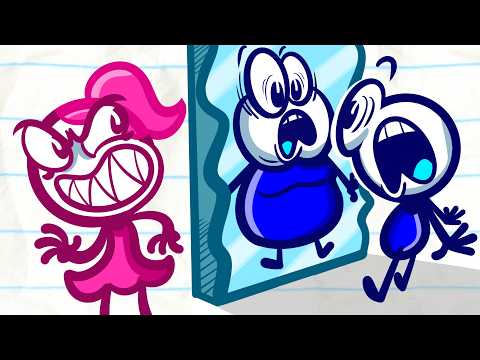 Provoke And Mirrors | Pencilmation Cartoons!