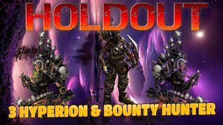 War Commander: Holdout All Waves - 3 Hyperion & Bounty Hunter.