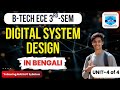 DIGITAL SYSTEM DESIGN Unit - 4 VLSI Design flow | MAKAUT | B.TECH | ECE | 3rd Sem