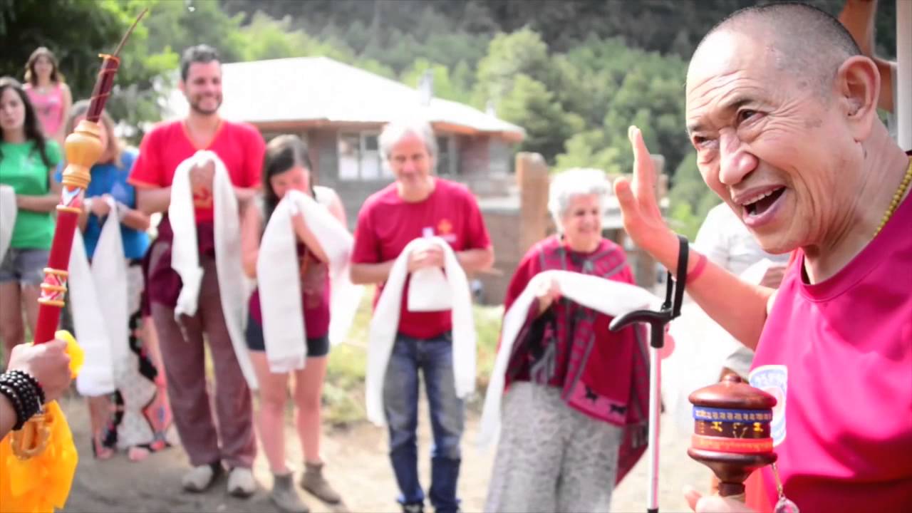 Su Eminencia Garchen Rinpoche visita en Chile 2016