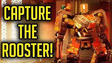 Overwatch: Year of the Rooster- Capture the Rooster Gameplay! NEW!