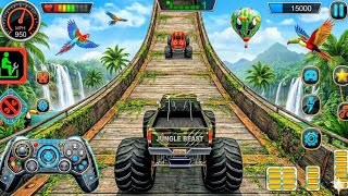 Monster Truck Mega Ramp Stunt Impossible Drive - Car Stunt Racing Game - Android Gameplay #278 screenshot 2