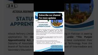 Apprenticeship update / DAE jobs / refinery jobs