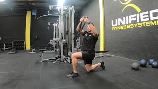 Half Kneeling Stable Lift